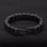 Bracelet Motard Chaine de Moto Homme Massive - Antre du Motard