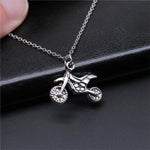 Pendentif Moto Cross en Argent