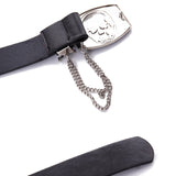 Ceinture Biker Tête de Mort