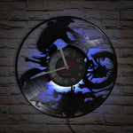 Horloge Murale Moto Cross Saut d'Obstacle (LED)