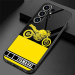 Coque Téléphone Realme Moto Yamaha Jaune