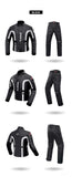 Pantalon Biker Coupe-Vent Noir (Textile)