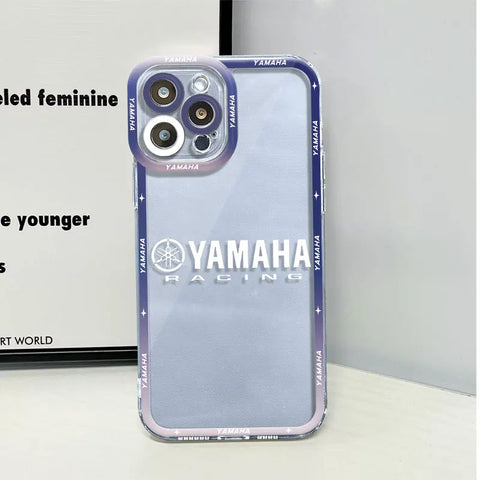 Coque Iphone Moto<br> Transparente Yamaha