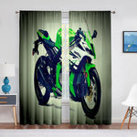 Rideau Moto Kawasaki Zx10R 600x250cm Passe-Tringle