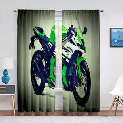 Rideau Moto<br> Kawasaki Zx10R 600x250cm Passe-Tringle