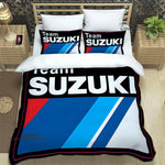 Housse de Couette Moto Equipe Suzuki