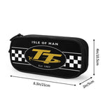 Trousse Scolaire Moto Drapeau Damier Tourist Trophy