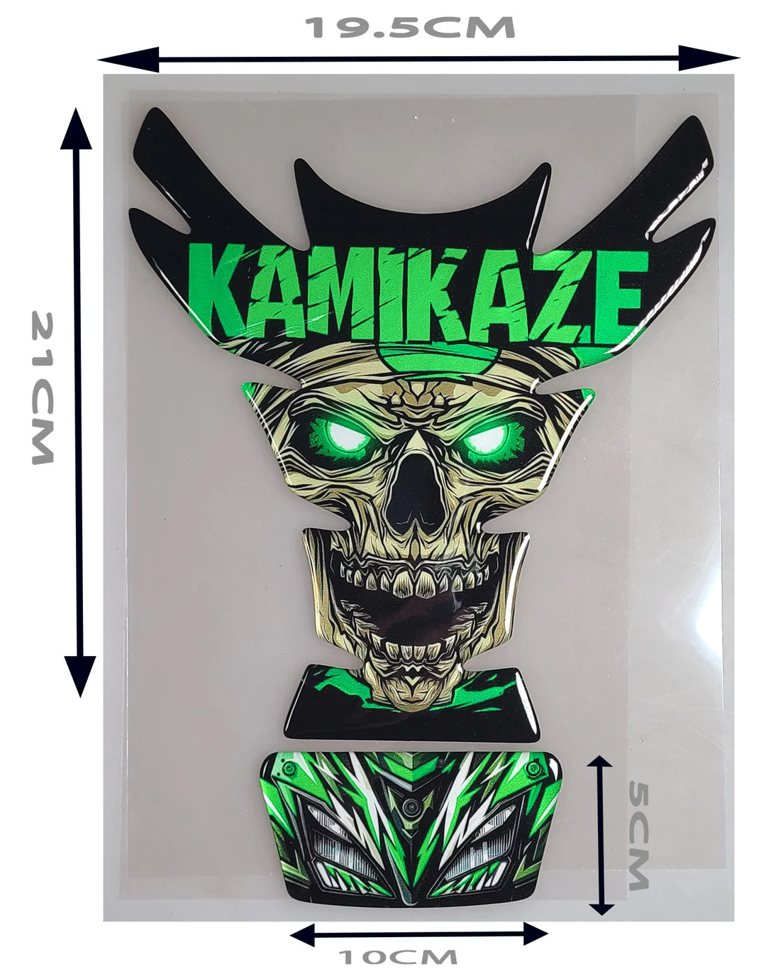 Protection Réservoir Moto Style Comics – Pad Anti-Rayures 3D Résine PU, 14x20 Cm, Universel & Effet Pop Art