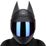 Casque Moto Batman Visière Teintée Bleue