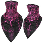 Bandana Moto Femme Rose