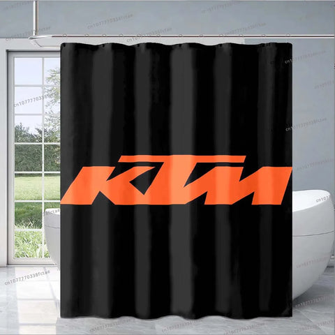 Rideau de Douche Moto<br> Logo KTM