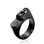 Bague Briquet Noir