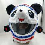 Couvre Casque Moto Panda Bleu Blanc Rouge France