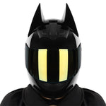 Casque Moto Batman Visière Teintée Dorée