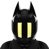 Casque Moto Batman Visière Teintée Dorée - Antre du Motard