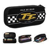 Trousse Scolaire Moto Drapeau Damier Tourist Trophy