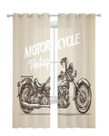 Rideau Motif Moto