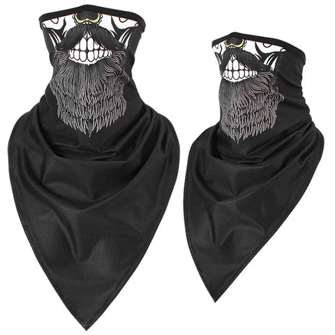 Bandana Moto<br> Squelette à Barbe