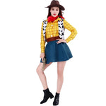 Déguisement Biker Cow-Boy pour Couple Homme et Femme Femme