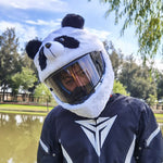 Couvre Casque Moto Panda Blanc - Antre du Motard