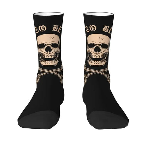 Chaussette Biker<br> Tête de Mort