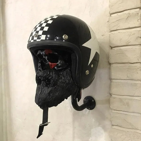 god of war motorcycle helmet Motorcycle Helmet Wall Mount Kratos God of War