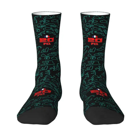 Chaussette MotoGP<br> Quartararo Drapeau Français - Antre du Motard