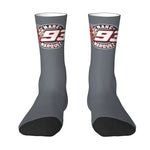 Chaussette Grise MotoGP Tampon Marc Marquez 93