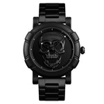 Montre Biker Skull Fuck Black