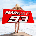 Serviette de Plage Moto GP Marquez 93 150x260cm