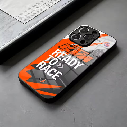 Coque iPhone Moto<br> KTM Ready to Race