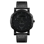 Montre Biker Black Skull