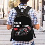 Cartable Moto GP Fabio Quartararo Cartoon - Antre du Motard