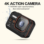 Camera Moto Casque 4K Waterproof