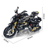 Moto Lego Roadster Noir - Antre du Motard