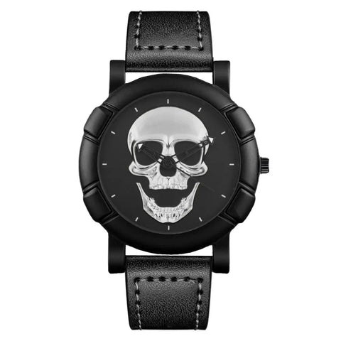 Montre Biker<br> Crâne de Motard