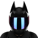 Casque Moto Batman Visière Teintée Bleutée - Antre du Motard