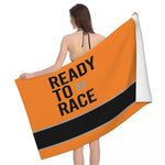 Serviette de Plage Moto Ready to Race KTM (5 Coloris) Orange