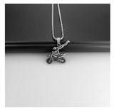 Pendentif Moto Cross Acrobatie - Antre du Motard