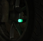 Bouchon de Valve Moto Lumineux Vert