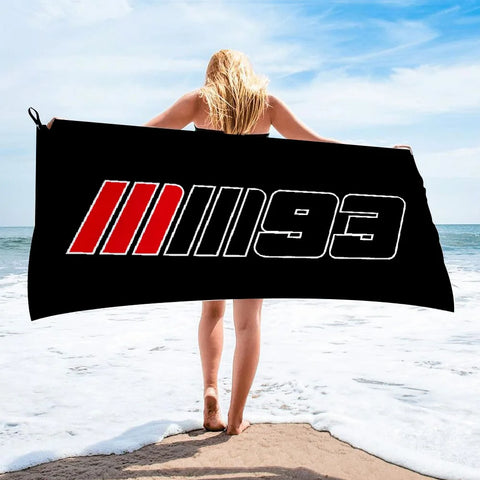 Serviette de Plage Moto GP Classic Marquez 93 150x260cm