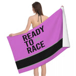 Serviette de Plage Moto Ready to Race KTM (5 Coloris) Violet