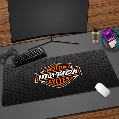 Tapis de Souris Moto<br> Harley Davidson Motor Cycles