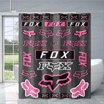 Rideau de Douche Moto Fox Pink