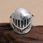 Bague Biker Chevalier (en Argent)