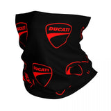 Tour de Cou Moto Ducati Noir & Rouge