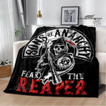 Plaid Biker Fear the Reaper Sons of Anarchy