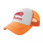 Casquette Orange Moto Sigle Indian Motorcycle Default Title