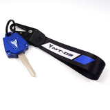 Coque Clé Bleu Moto Pack Sigle (Yamaha) MT-03 avec Porte-Clé Associé