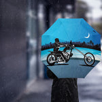 Parapluie Moto Biker en Balade de Nuit